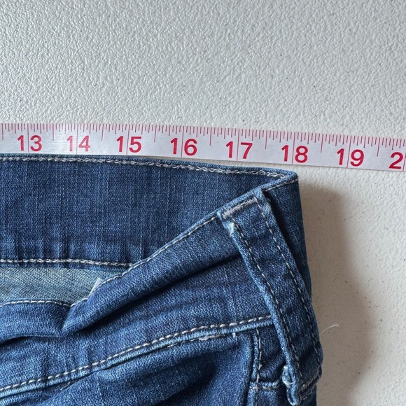 True Religion Rocco Jeans Mens 36 Blue Dark Wash Relaxed Skinny Denim Pants - Picture 5 of 8